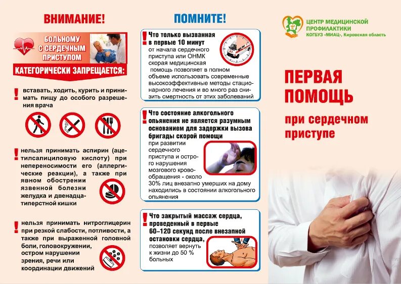 Как сделать приступ. Порядок оказания первой помощи при сердечном приступе. буклет первая помощь при острой сердечной недостаточности. первач помощь при сердечном приступе. первая помошь присердечном пристуре.