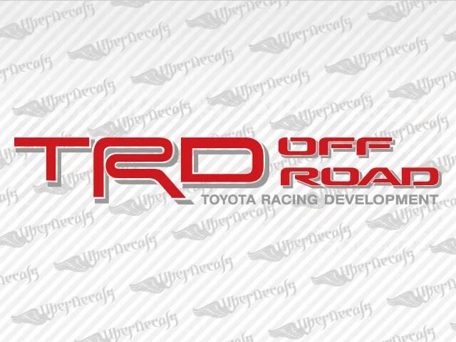 Trd off road. Trd off road наклейка. trd racing development. trd off road logo.