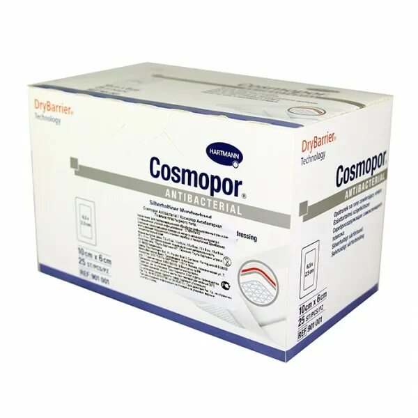 Самоклеящейся повязкой cosmopor