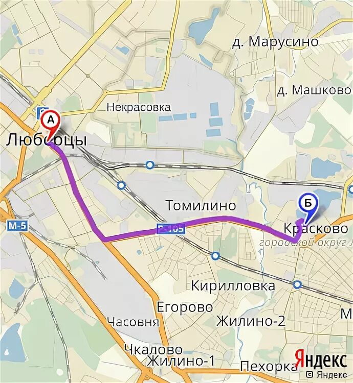Томилино как доехать