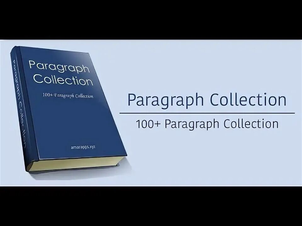 Paragraph collection. Paragraph in English. Paragraph collection свечи. Paragraphs.