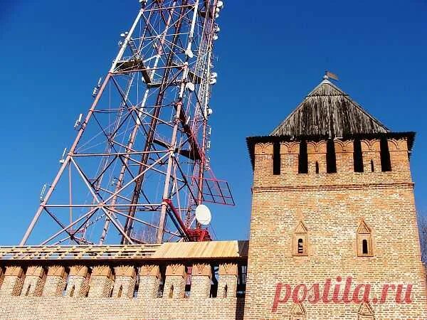 Смонтирована Пермская телебашня 275 метров, третья по высоте в России" в блоге "