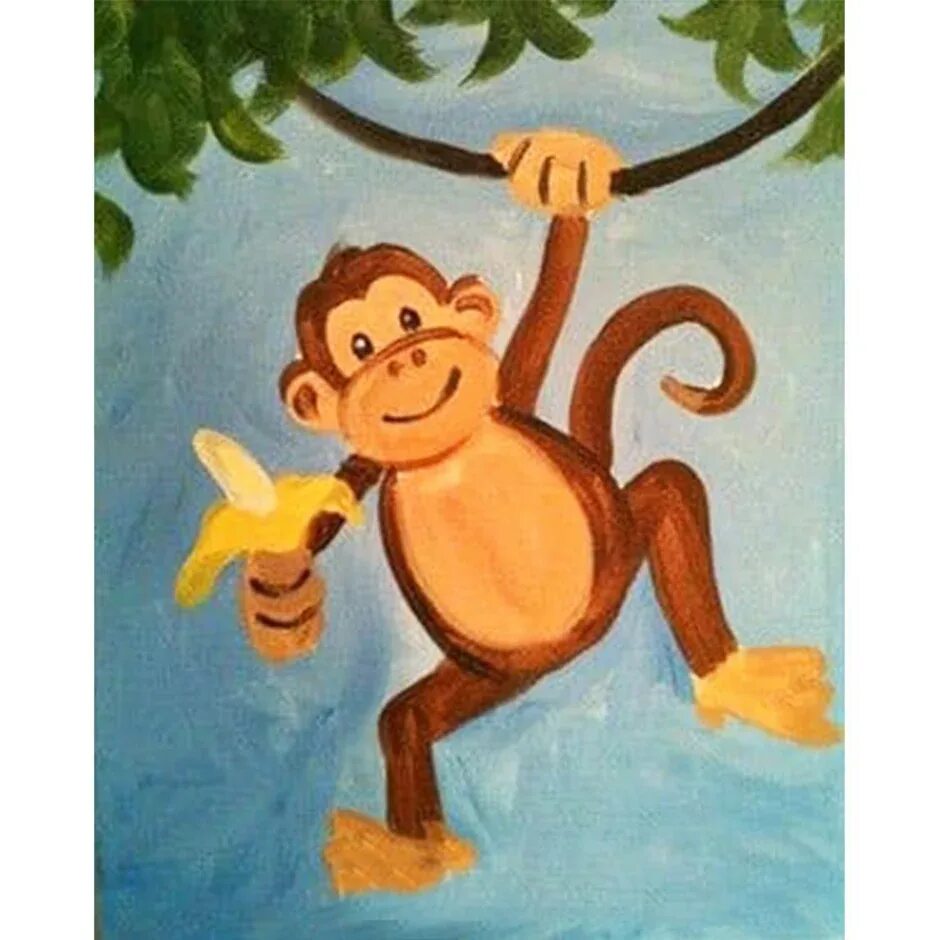 Обезьяны 1 класс. Обезьянка для рисования ребенку. Рисование в подготовительной группе обезьянка. Обезьяна для детей. Рисование обезьянки картинки для детей.