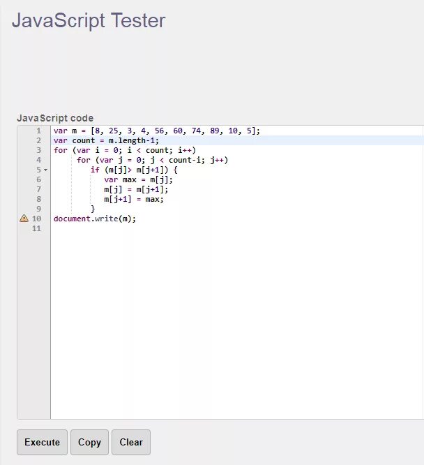 Script test