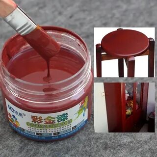 Применение краски по дереву