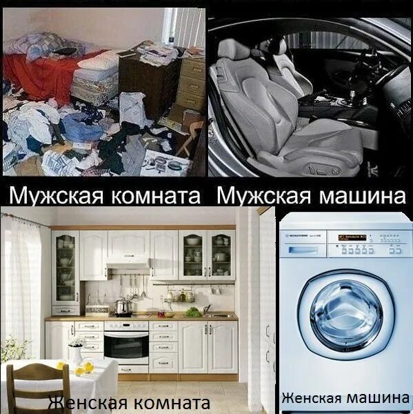 Когда есть квартира и машина. Квартира и машина мужчины и женщины. мужская и женская машина. мем женская квартира и мужская машина. женская машина мужская машина.