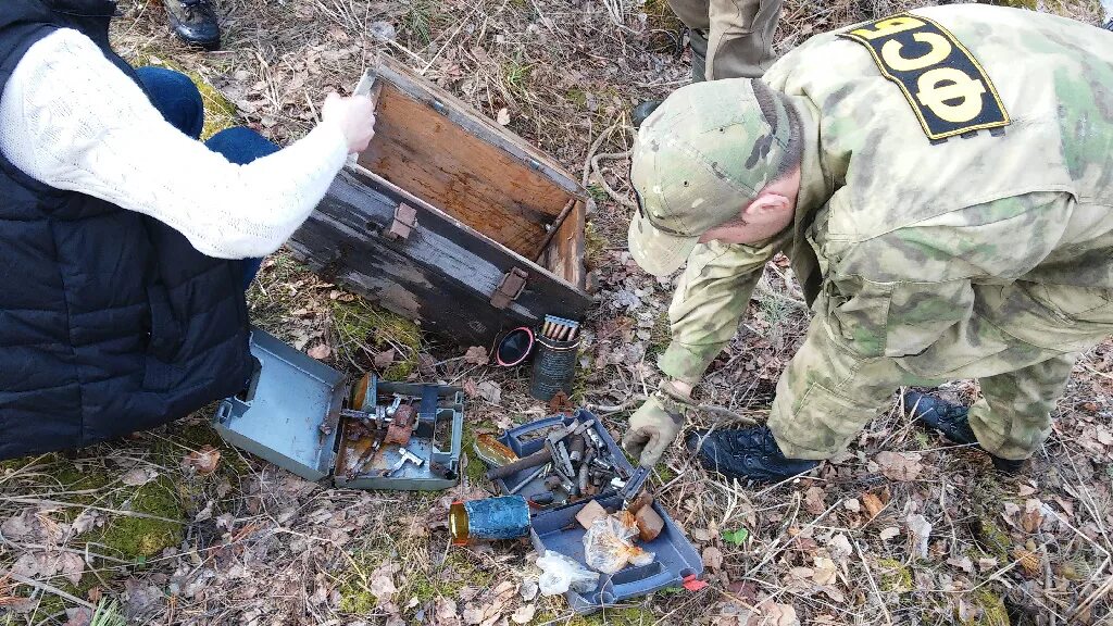 обнаружение тайников