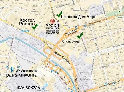 Карта ростова автовокзал главный