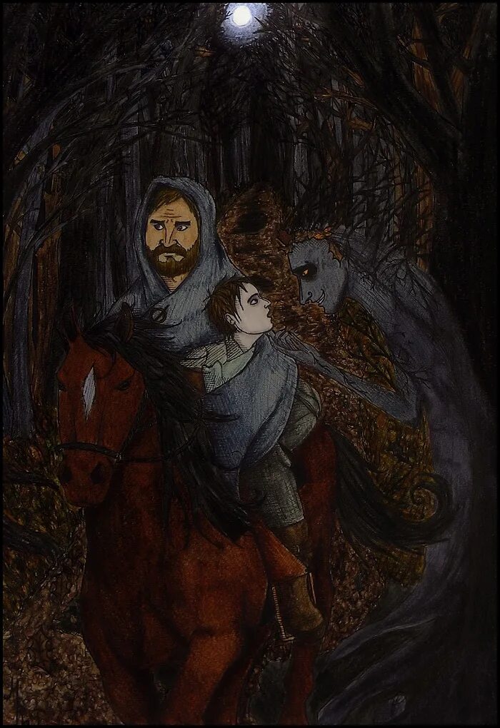 Образы баллад. Баллада Лесной царь Гете. Лесной Король Гете. Лесной царь Шуберт. Гёте и.в. "Лесной царь".