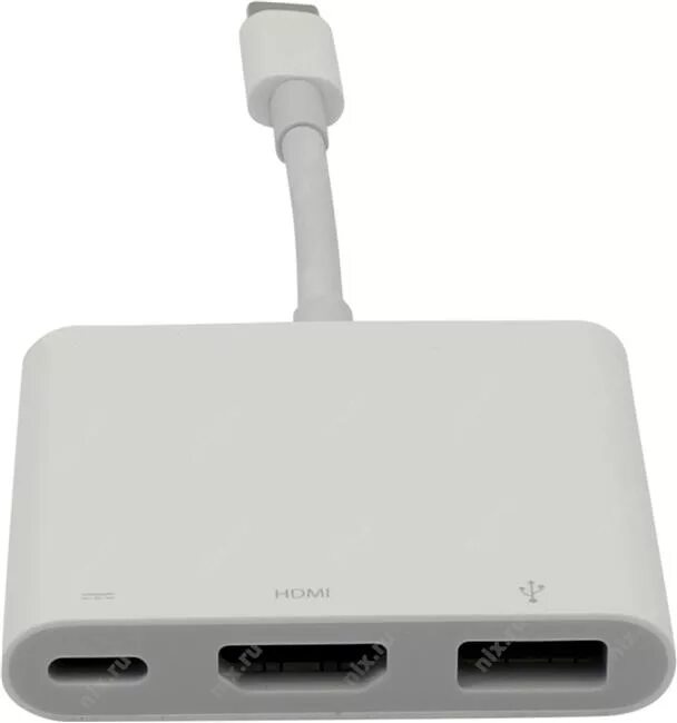 Многопортовый цифровой av адаптер usb c. Apple usb-c digital av multiport adapter. адаптер apple mj1l2zm-a.