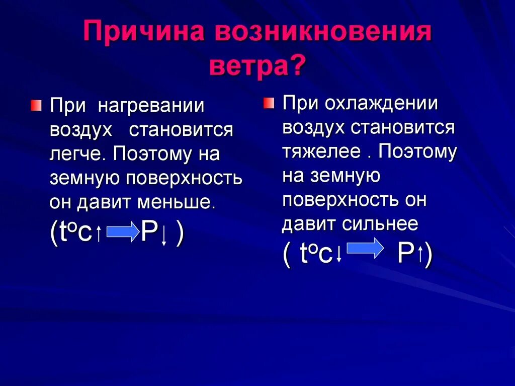 Причины возникновения ветра. Механизм возникновения ветра. Причины возникновения ветра кратко. Причины образования ветров. Какая главная причина ветра