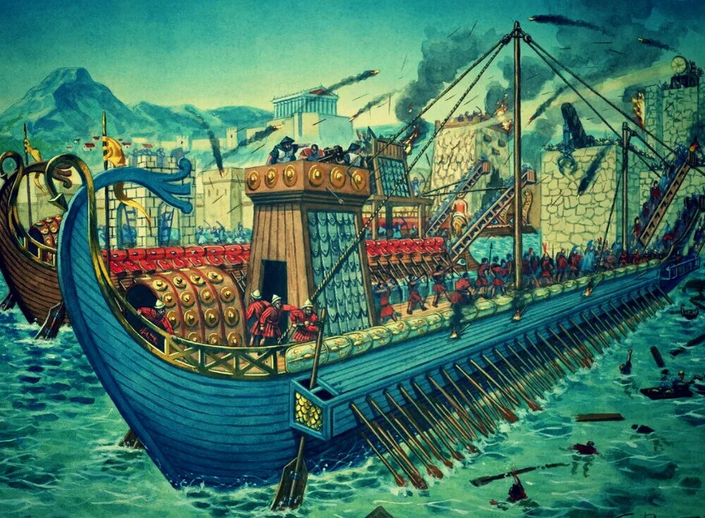 Финикия трирема. Осада Сиракуз Архимед. Римская трирема корабль. Квинквирема Карфагена. Военный флот афин