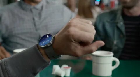 Look at watch