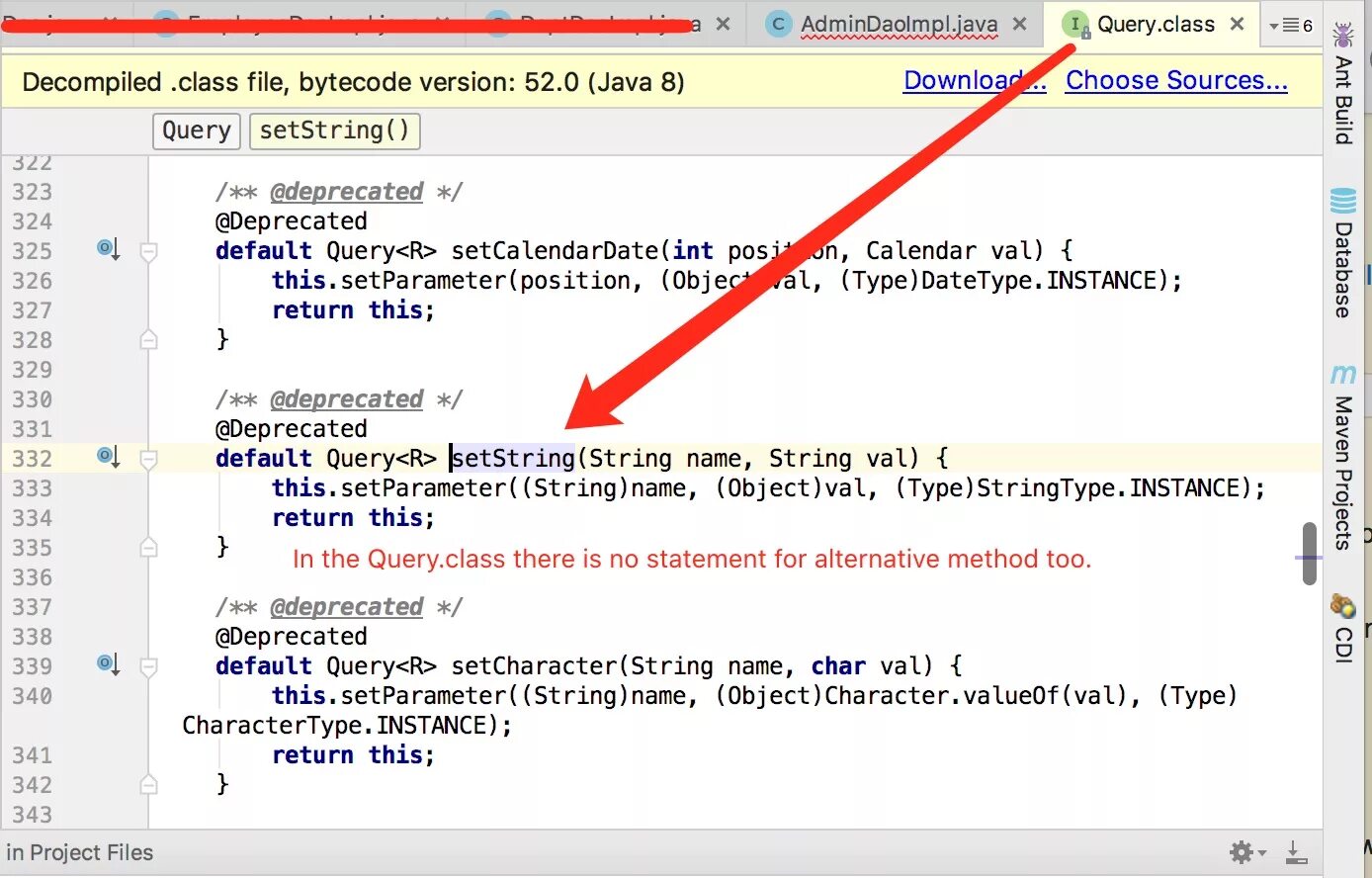 Of type string is deprecated php