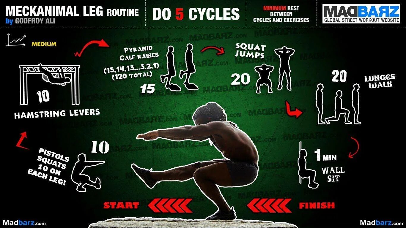 Work out exercises