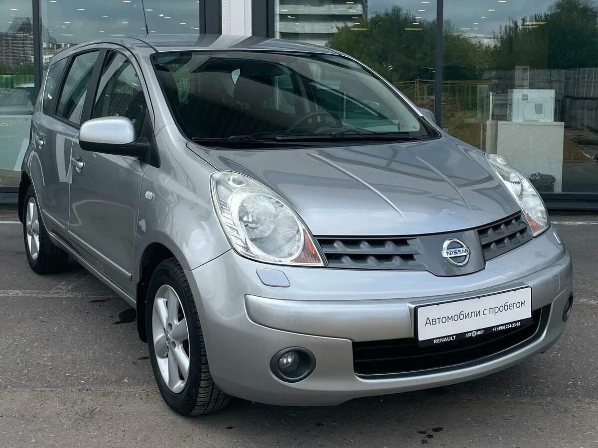 Ниссан ноте 2008 фото Купить б/у Nissan Note I 1.6 AT (110 л.с.) бензин автомат в Москве: красный Нисс