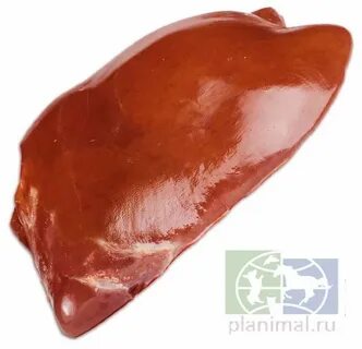 Сырая замороженная печень