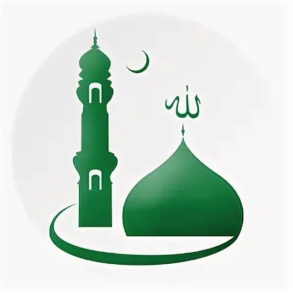 Halal мечеть logo.