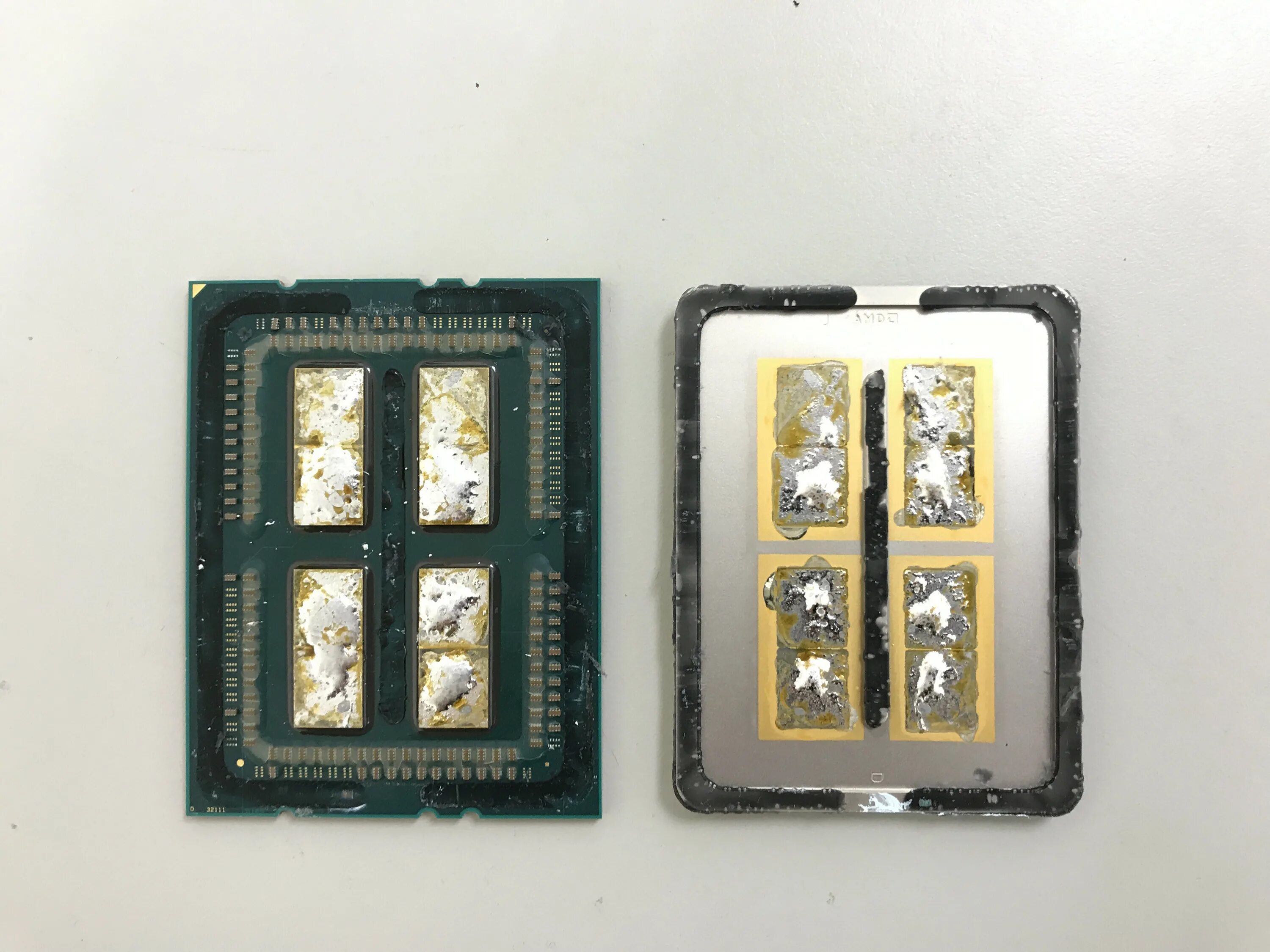 Amd threadripper 1950x. Tredriper процессор под крышкой. amd treedreeper без крышки. amd opteron скальпирование. процессор без крышки ryzen.