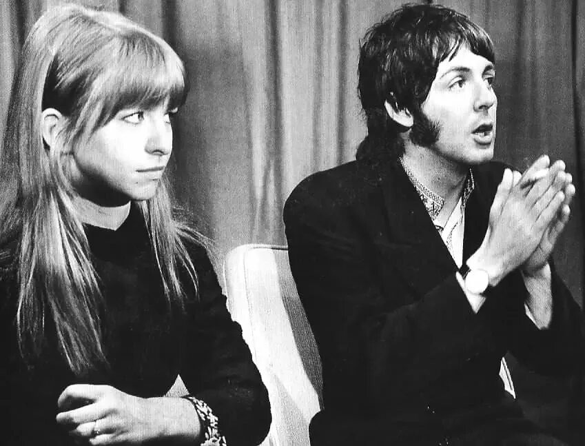 Paul MCCARTNEY 1968. Джейн Эшер и пол Маккартни. MCCARTNEY Jane Asher 1968. Paul MCCARTNEY and Jane Asher.