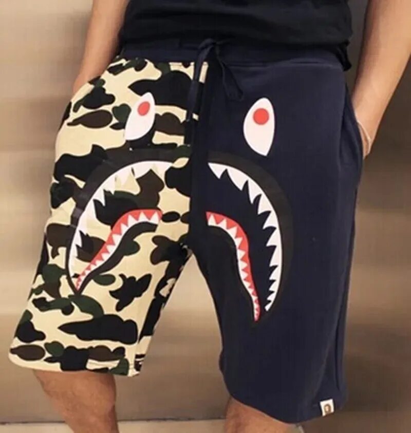 Шорты Bape акула. Шорты бейп Шарк. Бейп Shark шорты. Шорты Evisu Bape. Шорты shark