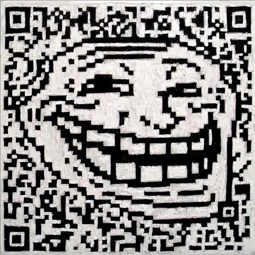 Коды meme. Прикольный QR код. QR коды с приколами. Картина QR код. Шуточный QR код.