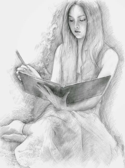 Читать рисунок карандашом. Девушка с книгой карандашом. девушка с книгой арт. девушка с книгой рисунок карандашом. красивая книга рисунок карандашом.