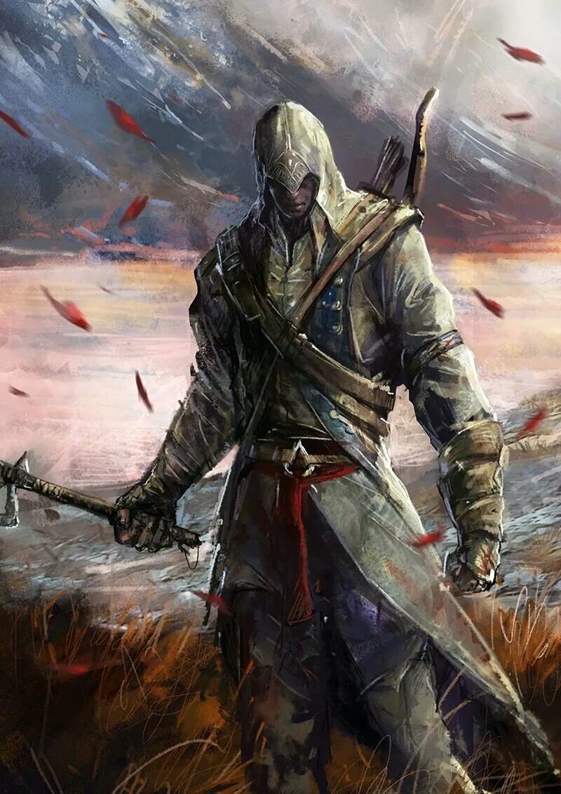 Ассасин арт. Коннор кенуэй концепт. assassin&#039;s creed art. коннор кенуэй концепт арт. assassin s creed арт.