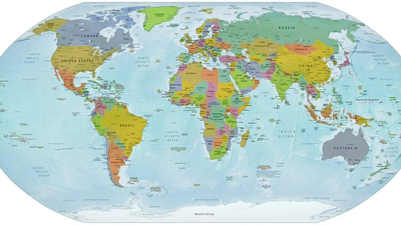 Карта г мир