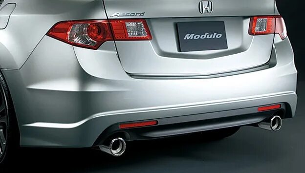 Аккорд задний бампер. Honda accord 8 задний бампер. бампер modulo accord 8. задний бампер модуло аккорд 8. honda accord 8 задний бампер modulo.