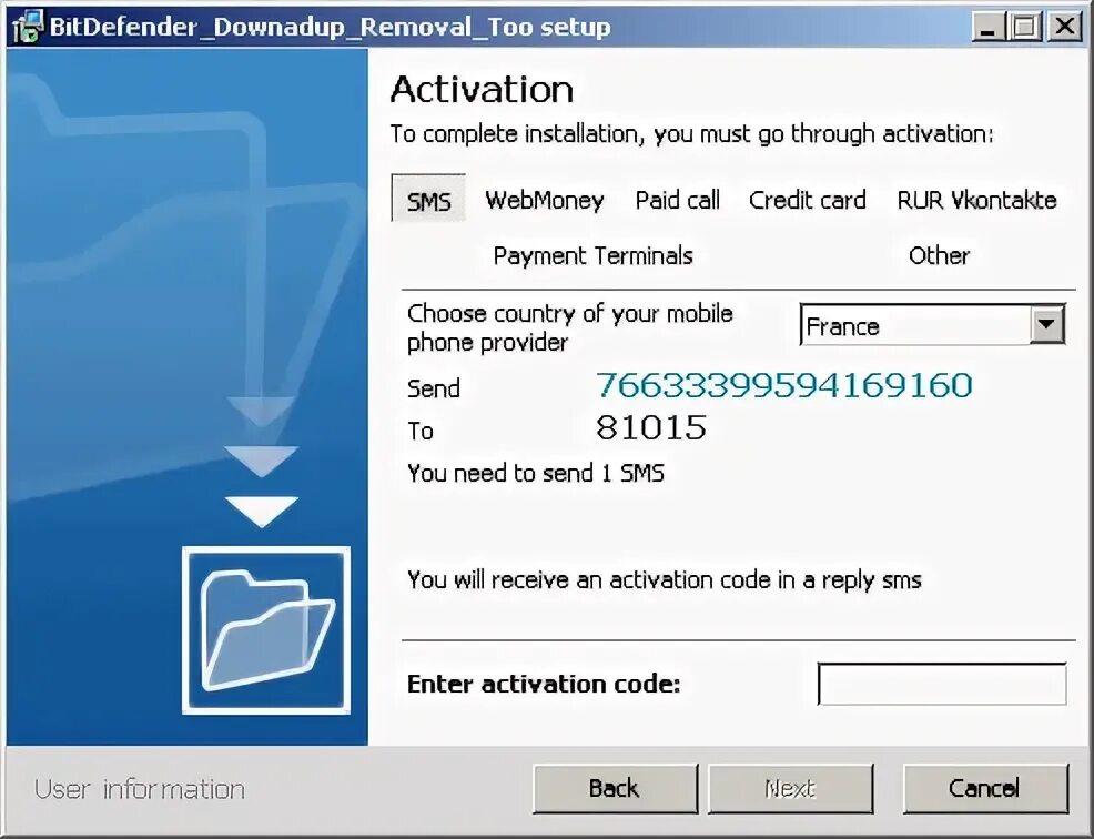 Enter activation code. Троянские web-сайты. gt recovery activation code.