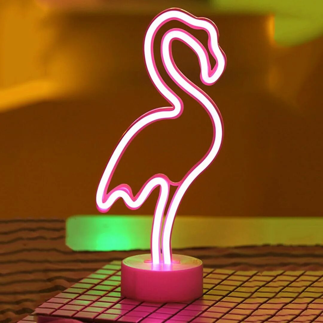 Flamingo lamp