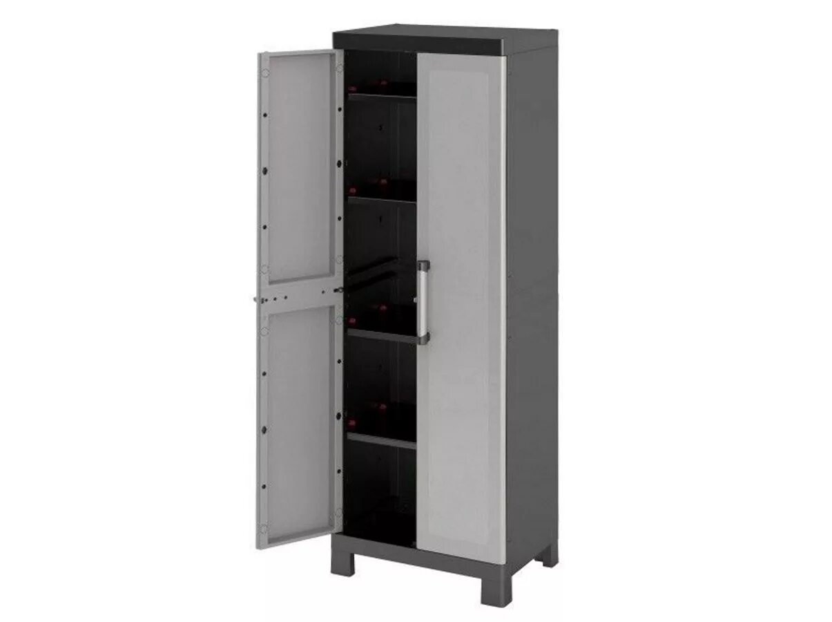 Тумба прикроватная 420х400х420 бук. Тумбочка для детей. Сборный пластиковый шкаф. Шкаф на колесиках. Тумба под шкаф для одежды.