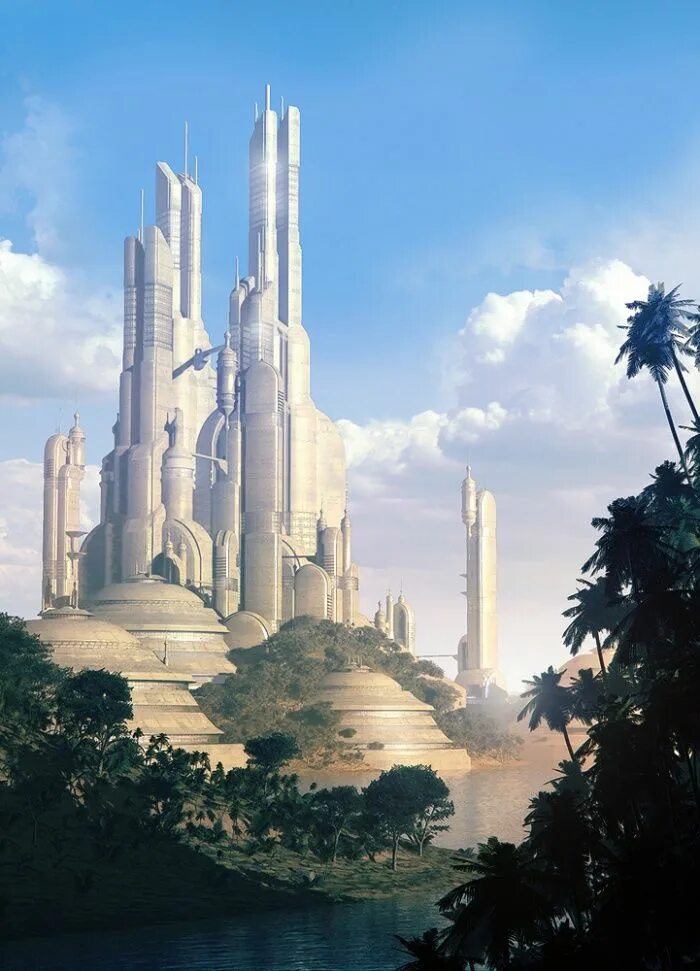 Дом твоего будущего. Экуменополис корусант. экуменополис sci-fi. stefan morrell. город будущего.