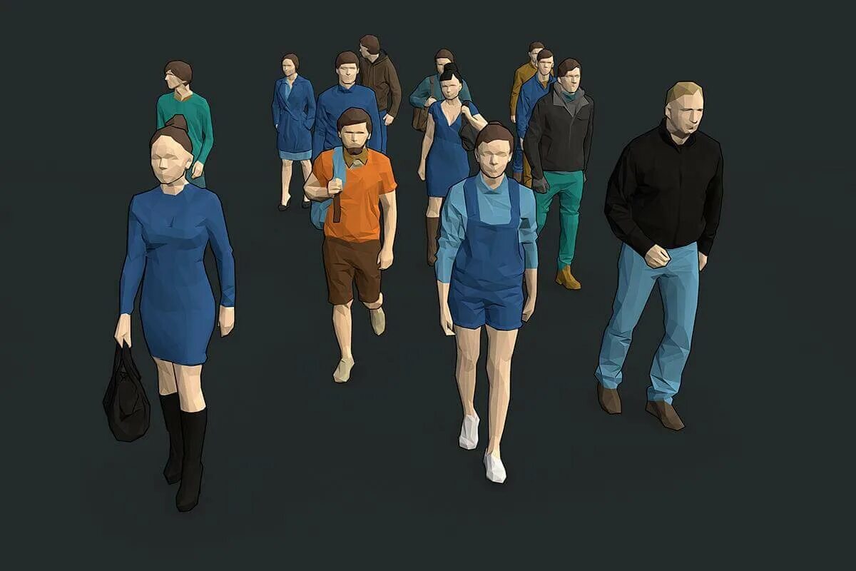 Мод люди в городе. 3д модели лоу поли. low poly персонаж. lowpoly человек. low poly человек.