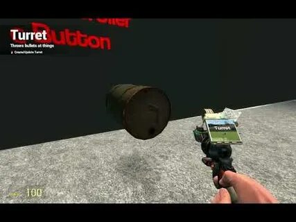 Garry's mod турель