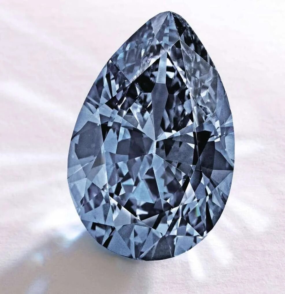 Какие драгоценные камни самые дорогие. Блю диамонд бриллианты. Голубой Алмаз Тавернье.
