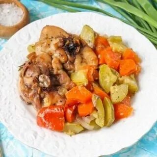 Рагу из кролика с овощами