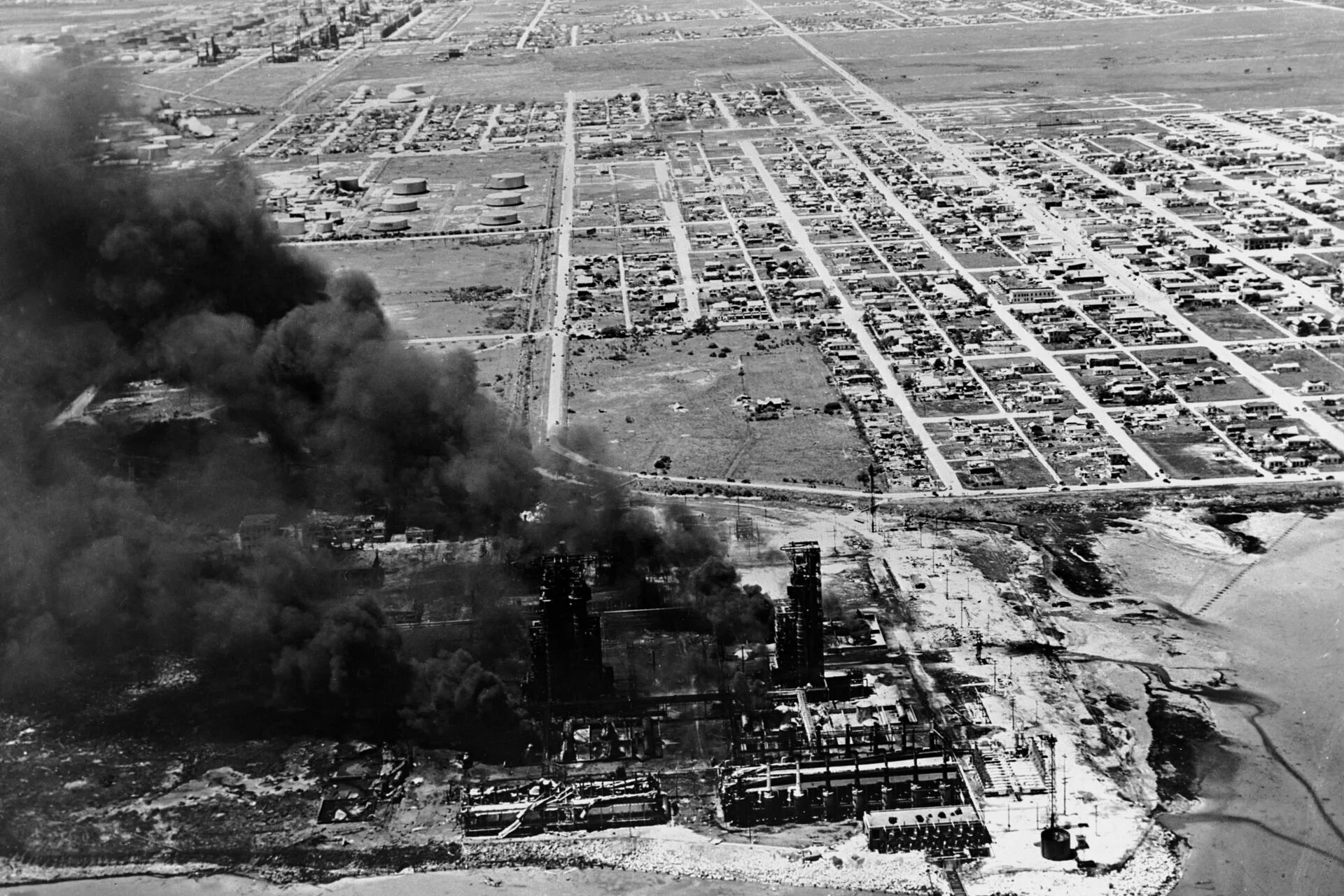 Ужасный взрыв. Взрыв селитры в Техас-Сити в 1947.
