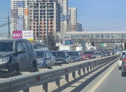 Московское шоссе почему пробка