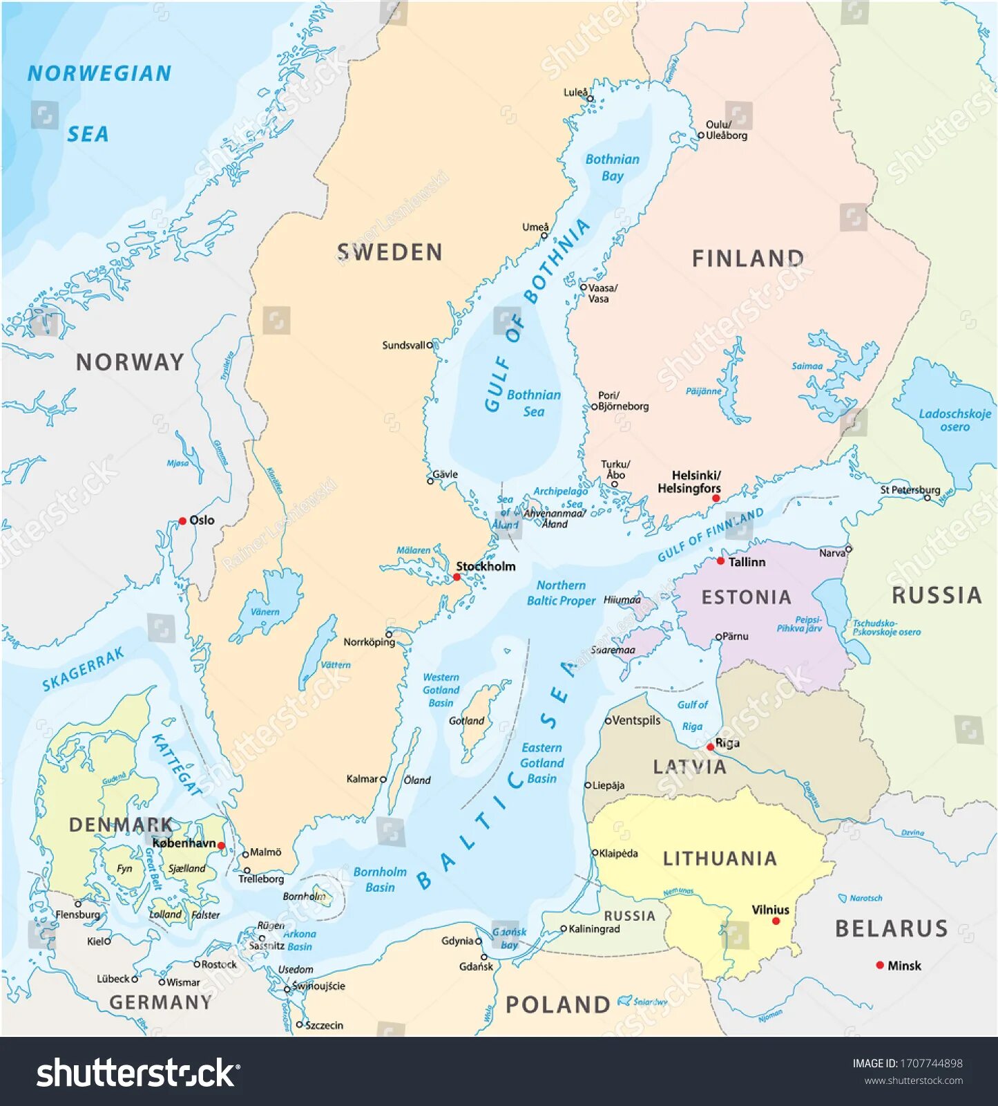 Какая страна расположена на балтийском море. Балтийское море на карте. Балтика на карте. Балтийское море карта со странами. Балтийское море политическая карта.