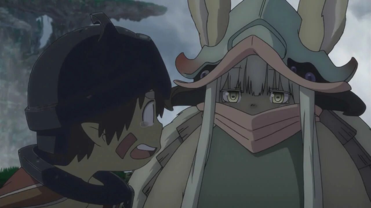 Made in Abyss кадры. Потерянный в бездне