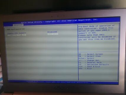 Bios usb support
