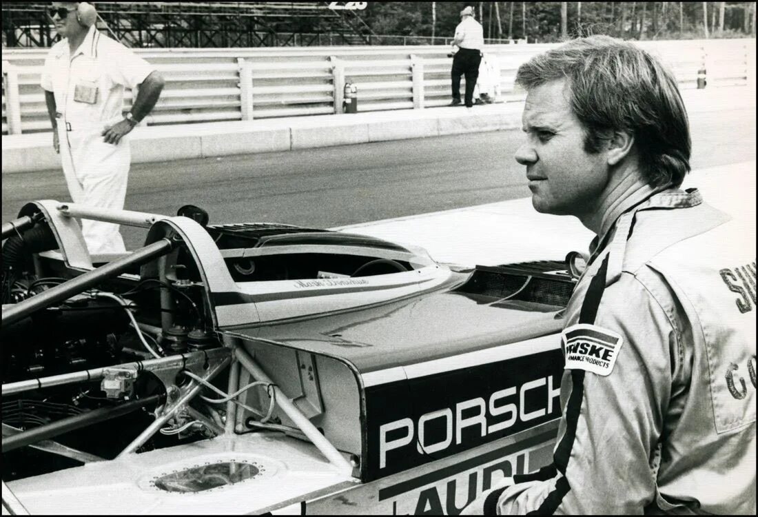 Mark became a racing driver