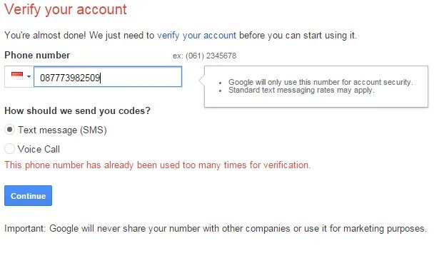 Verify your number. This Phone number cannot be used for verification.. An email has been sent for verification. На русском. Перевод verification code is Invalid. This number cannot be used for verification