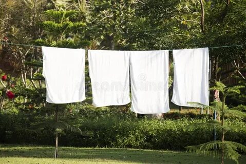 Hang up washing