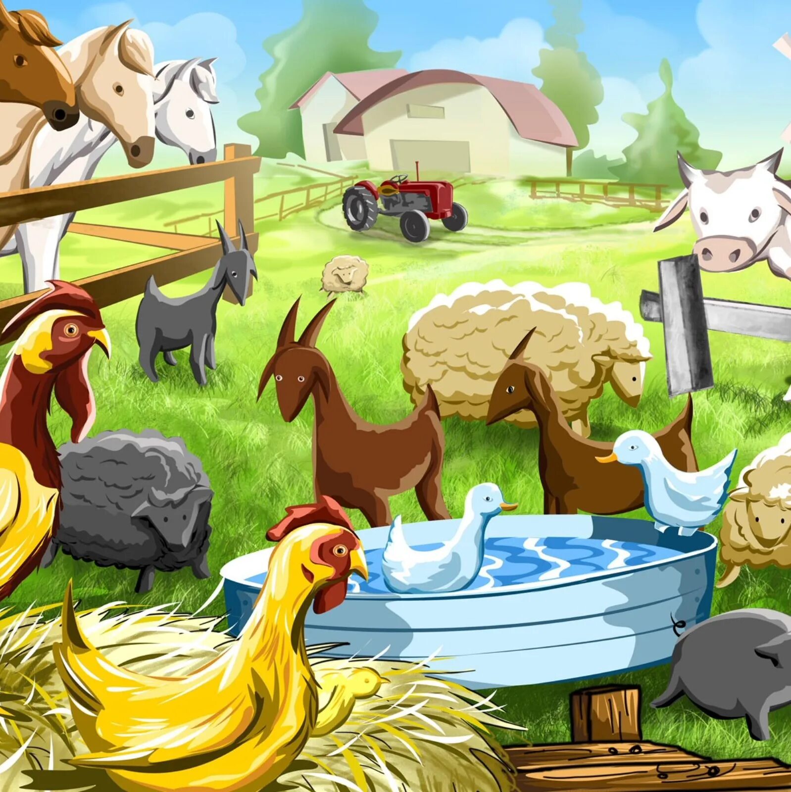 Ферма аватарка. Домашние животные на ферме. Ферма для детей. Ферма рисунок. Животные на ферме мультяшные.