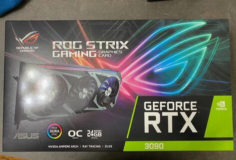 Видеокарта rtx 3090 24 гб