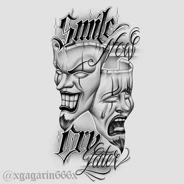 Smile now cry later. Маска чикано smile now. Тату smail now cry later. Эскиз маски. Чикано тату эскизы маски.