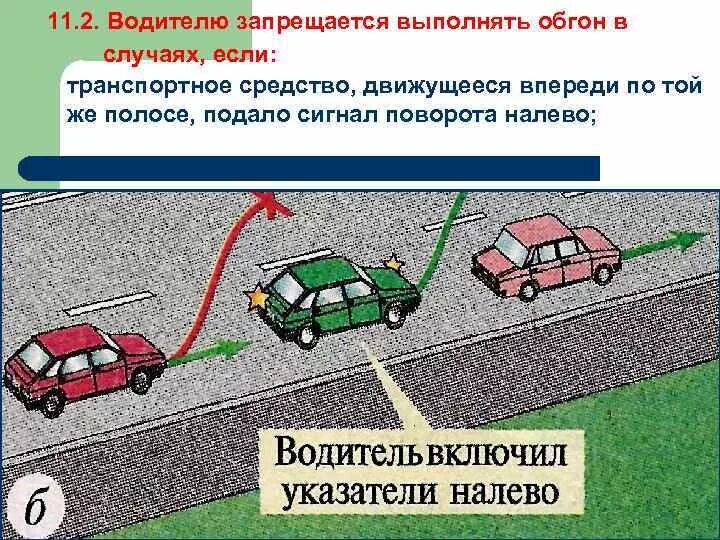 В каком случае запрещается объединять. Обгон ПДД. Водителю запрещается выполнять обгон. Обгон и опережение ПДД. Выполнение обгона.